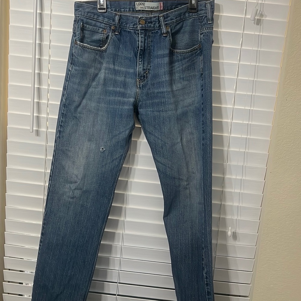 Levi 569 Loose Straight Fit Jeans. 34x34